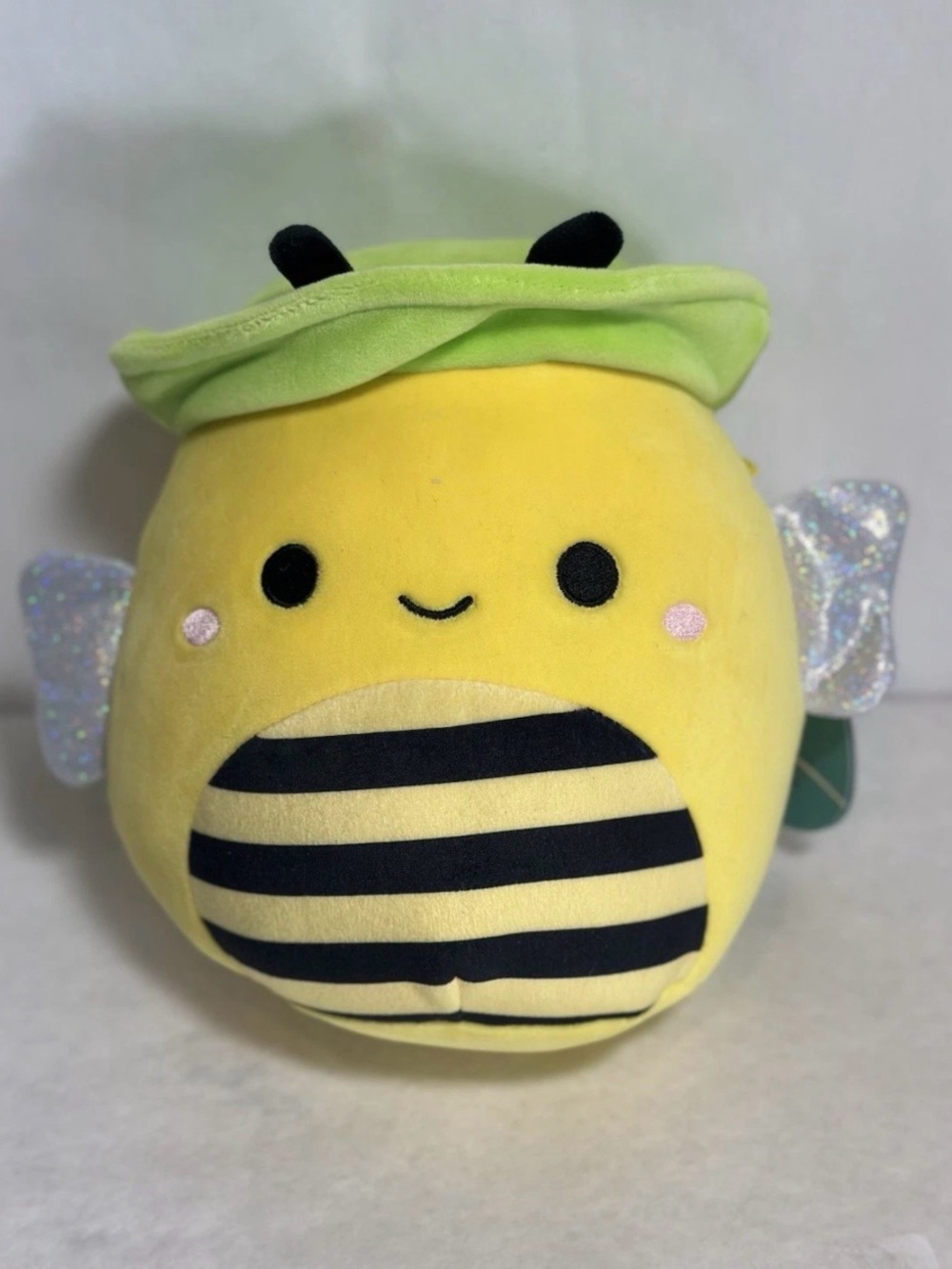 NWT 2024 Squishmallows Sunny The Bee 7” Plush Kellytoy Bumble Bee Kellytoy